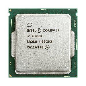 Processador Intel Core i7-6700K Cache 8MB Skylake Quad-Core 4.0GHz LGA 1151 - OEM